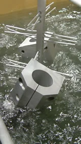 Sulphuric acid anodised components